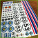 Herbie VW Beetle Lot of Decals the Love Bug Stickers Kit New Look 1/18 Scale Herbie VW Beetle Lot of Decals the Love Bug Stickers Kit New Look 1/18 Scale