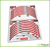 aprilia Tuono V4 Racing Motorcycle Wheel Rim Laminated Stripes Decals Stickers aprilia Tuono V4 Racing Motorcycle Wheel Rim Laminated Stripes Decals Stickers