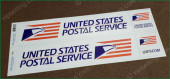 Tamiya 1/25 Scale Truck Trailer Box Post USPS Laminated Decals Stickers Kit USA Tamiya 1/25 Scale Truck Trailer Box Post USPS Laminated Decals Stickers Kit USA