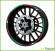 Ducati Corse Hypermotard Motorcycle Wheel Rim Laminated Decals Stickers Stripes Ducati Corse Hypermotard Motorcycle Wheel Rim Laminated Decals Stickers Stripes