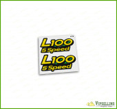 John Deere Set of L100 5 Speed Hood Decal GX21154