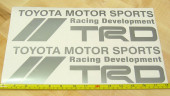 TRD Toyota Off Road Silver or Any Color Motor Sport Decals Stickers TRD Toyota Off Road Silver or Any Color Motor Sport Decals Stickers