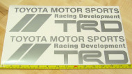 TRD Toyota Off Road Silver or Any Color Motor Sport Decals Stickers