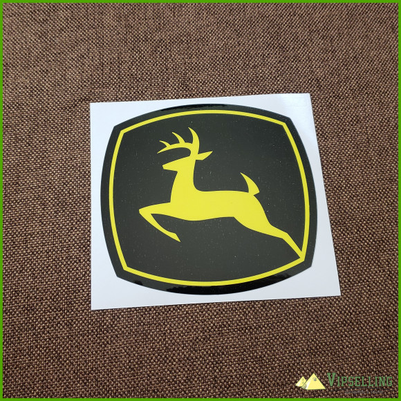 John Deere Leaping Deere Decal Fits Z225 Z245 Z425 46 47 Snowblowers JD5707