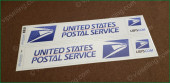 Tamiya 1/25 Scale Truck Trailer Box Post USPS Laminated Decals Stickers Kit USA Tamiya 1/25 Scale Truck Trailer Box Post USPS Laminated Decals Stickers Kit USA