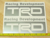 TRD Toyota Off Road Silver or Any Color Decals Stickers TRD Toyota Off Road Silver or Any Color Decals Stickers