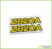 John Deere Z820A Decal Set TCU22404 TCU23665 John Deere Z820A Decal Set TCU22404 TCU23665