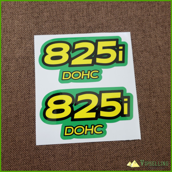 John Deere Gator 825I DOHC Decal Set M158179 Set of Two John Deere Gator 825I DOHC Decal Set M158179 Set of Two