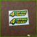 John Deere 4 Wheel Steer Decal Set of two M154049 X304 X324 X465 X475 X485 X534