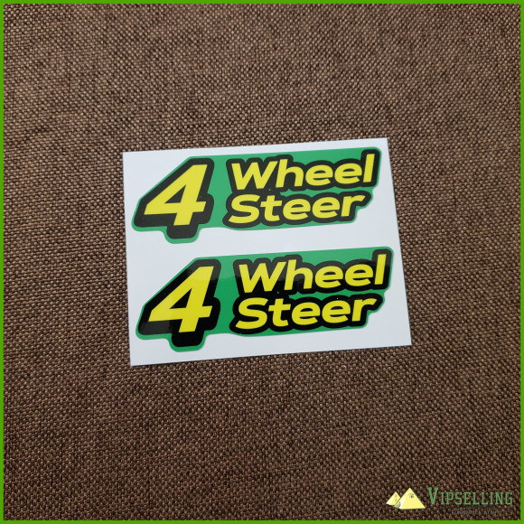 John Deere 4 Wheel Steer Decal Set of two M154049 X304 X324 X465 X475 X485 X534