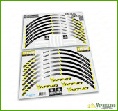 Yamaha MT-10 Motorcycle Wheel Rim Laminated Vinyl Stripes Decals Stickers Kit Yamaha MT-10 Motorcycle Wheel Rim Laminated Vinyl Stripes Decals Stickers Kit