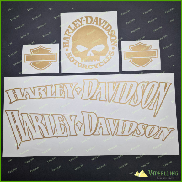 V-rod Harley Davidson Night Rod AIR BOX FUEL TANK MUSCLE Premium Any Colours Decals Stickers + Gift