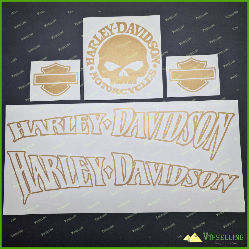 Manley Rods Sticker V-rod Harley Davidson Night Rod AIR BOX FUEL TANK MUSCLE Premium Any ...