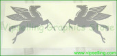 Porsche Pegasus Decals Stickers Mirror Horses Any Color Porsche Pegasus Decals Stickers Mirror Horses Any Color