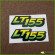 John Deere LT 155 Hood Decal Set Fits LT155 AM122876