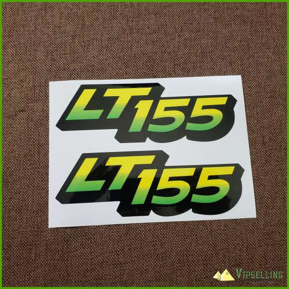 John Deere LT 155 Hood Decal Set Fits LT155 AM122876