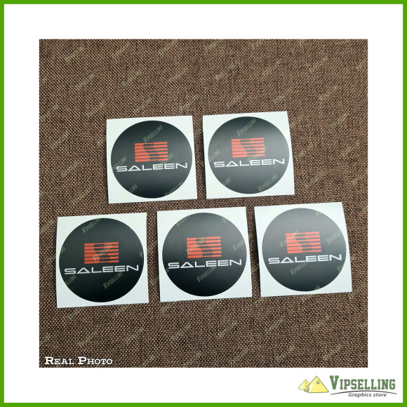 Ford Mustang Saleen Red Wheel Center Caps Laminated Decals Kit + Extra Gifts Ford Mustang Saleen Red Wheel Center Caps Laminated Decals Kit + Extra Gifts