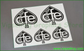 CAFE RACER Ace of Spades 350 Heart Decals Stickers Logos CAFE RACER Ace of Spades 350 Heart Decals Stickers Logos