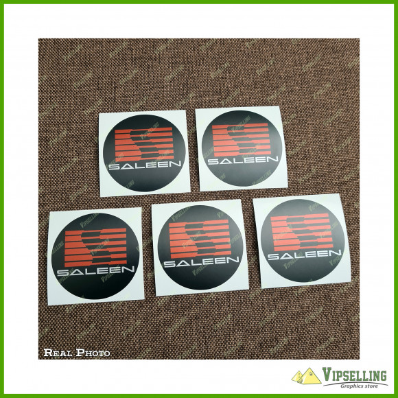 Saleen Ford Mustang Red Wheel Center Caps Decals Kit + Extra Gifts Saleen Ford Mustang Red Wheel Center Caps Decals Kit + Extra Gifts