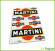 Big Martini Racing Porsche Laminated Decals Stickers Emblems Logos