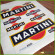 Big Martini Racing Porsche Laminated Decals Stickers Emblems Logos