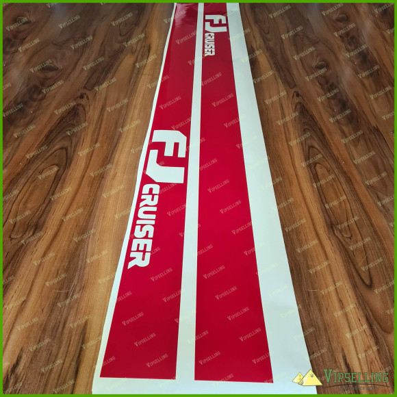Toyota FJ Cruiser Side Skirt Stripes Decals Stickers Any Color High Cast Vinyl Toyota FJ Cruiser Side Skirt Stripes Decals Stickers Any Color High Cast Vinyl