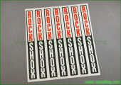 ROCKSHOX Mountain Bike MTB Cycle FORK STACKED LOGO Decals Stickers