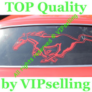 Ford Mustang Horse Rear Window Big Decal Any Color Ford Mustang Horse Rear Window Big Decal Any Color