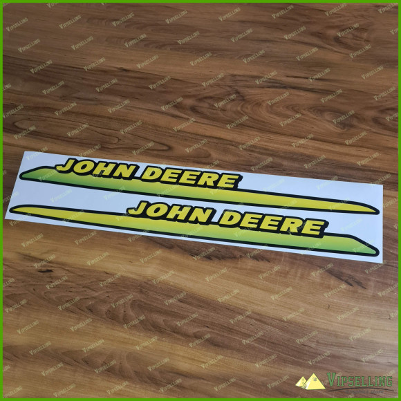 John Deere X380 Side Hood Decals Stickers with Stripes Set For Tractor M173520 John Deere X380 Side Hood Decals Stickers with Stripes Set For Tractor M173520