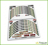Ducati Corse Multistrada Motorcycle Wheel Rim Camo Camouflage Laminated Decals Stickers Stripes Ducati Corse Multistrada Motorcycle Wheel Rim Camo Camouflage Laminated Decals Stickers Stripes