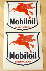 Pegasus MobilOil Gas Logo Decals Stickers Emblems Pegasus MobilOil Gas Logo Decals Stickers Emblems