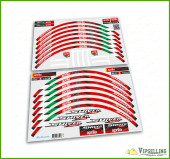 aprilia Racing Shiver 750 Decals Motorcycle Laminated Wheel Rim Stripes Set aprilia Racing Shiver 750 Decals Motorcycle Laminated Wheel Rim Stripes Set