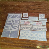 BOBCAT 753 Decals Stickers Full Restoration Kit SKID STEER Original New Look BOBCAT 753 Decals Stickers Full Restoration Kit SKID STEER Original New Look