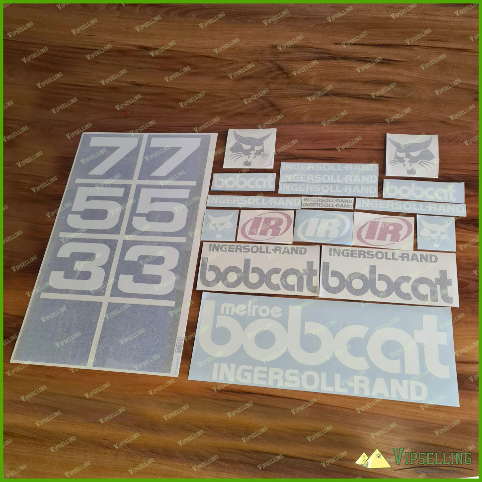 thumbnail image 2 of Bobcat 763 Decal Kit - New Repro Stickers For Skid Steer Loader - Made In Australia 2 of 5