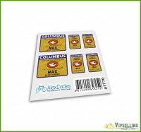 Autocollants (Stickers) Pour Fourche Columbus – Neufs
