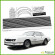 Monte Carlo Malibu SS Chevrolet Fully Color Restoration Decals Kit Stripes Chevy Any Color