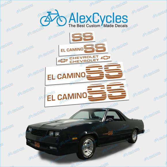 El Camino Monte Carlo MALIBU SS High Cast Vinyl Chevy Decals Stickers Logos Emblems Any Color El Camino Monte Carlo MALIBU SS High Cast Vinyl Chevy Decals Stickers Logos Emblems Any Color