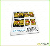 Bicycle Columbus NIVACROM Custom Rinforzati Frame & Fork Decals Stickers Set Kit Bicycle Columbus NIVACROM Custom Rinforzati Frame & Fork Decals Stickers Set Kit