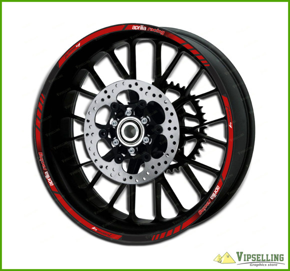 aprilia Tuono V4 Dark Red Motorcycle Stickers Kit Laminated Wheel Rim Decals Stripes Set aprilia Tuono V4 Dark Red Motorcycle Stickers Kit Laminated Wheel Rim Decals Stripes Set