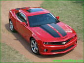 Chevrolet Chevy Camaro 2010 2011 Rally Stripes Kit Any Color with Spoiler Chevrolet Chevy Camaro 2010 2011 Rally Stripes Kit Any Color with Spoiler