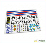 Tamiya HERBIE VW Volkswagen Decals Kit Sand Scorcher 10th 1/10 Scale Tamiya HERBIE VW Volkswagen Decals Kit Sand Scorcher 10th 1/10 Scale