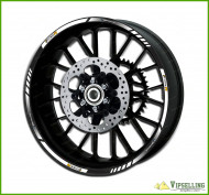 BMW Motorrad Motorsport F800R Grey Wheel Rim Laminated Stripes Decals Stickers Kit BMW Motorrad Motorsport F800R Grey Wheel Rim Laminated Stripes Decals Stickers Kit