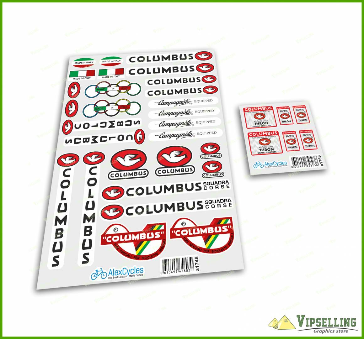 Colnago stickers top