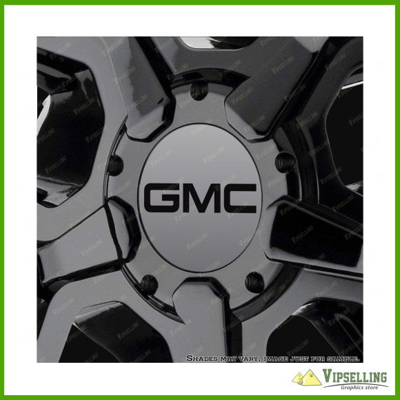 GMC General Motors SUV Truck Wheel Caps Center Silver Gold Decals Stickers Emblems Kit GMC General Motors SUV Truck Wheel Caps Center Silver Gold Decals Stickers Emblems Kit