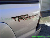 TRD Sport Red/Black Quarter Panel Decals Stickers Kit for Toyota Tacoma Tundra TRD Sport Red/Black Quarter Panel Decals Stickers Kit for Toyota Tacoma Tundra
