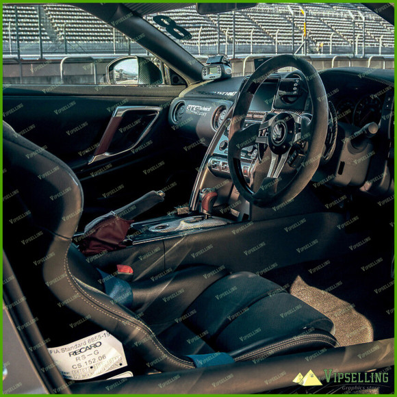 JAPAN MATERIAL RECARO SEAT HIGH QUALITY REPLACEMENT DECAL STICKER KIT SET