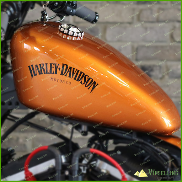 Harley-Davidson Tank PREMIUM Quality High Cast Vinyl Decals Stickers 8" Any Colour Harley-Davidson Tank PREMIUM Quality High Cast Vinyl Decals Stickers 8" Any Colour