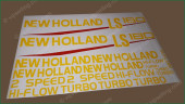 NEW HOLLAND LS 180 Super High Cast Premium Vinyl Decals Stickers Kit 