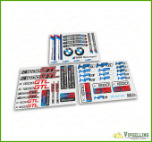 BMW Motorrad Motorsport R1600GTL HP6 Laminated Decals Stickers Kit BMW Motorrad Motorsport R1600GTL HP6 Laminated Decals Stickers Kit