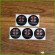 UMBRELLA Corporation Gold Silver Wheel Center Caps Laminated Decals Stickers Set UMBRELLA Corporation Gold Silver Wheel Center Caps Laminated Decals Stickers Set